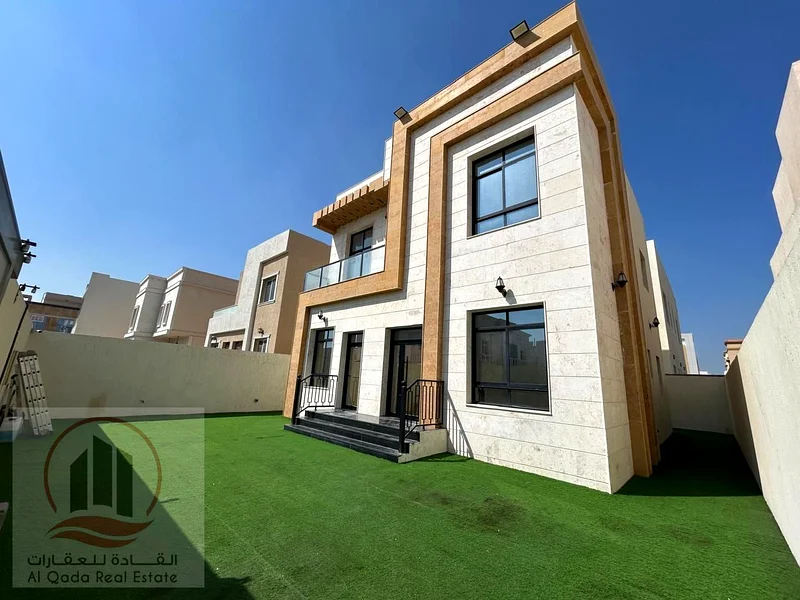 For sale, a villa in Ajman Al Zahia, 3 master rooms, a Majles room, a hall, and a maid’s room, freehold for all nationalities, Installment with out do63252423529347113