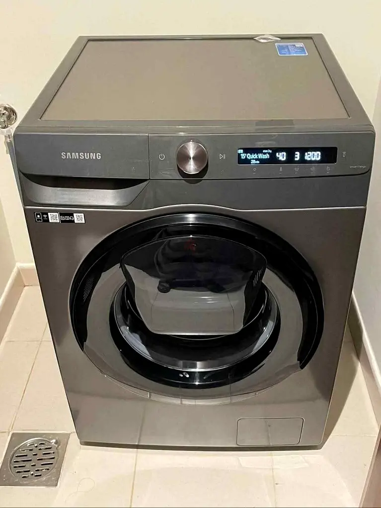 Lavadora Samsung de 10 kg y secadora de 7 kg