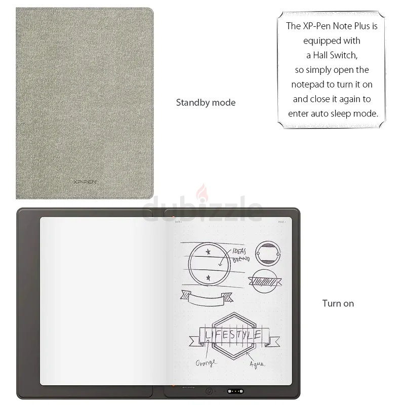 XP-PEN Note Plus Smart Writing Pad Digital Notebook Smart Notebook63224333494786113