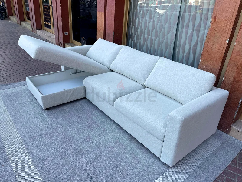 ikea vimle L shape sofa bed Beige Excellent condition63216352948098112