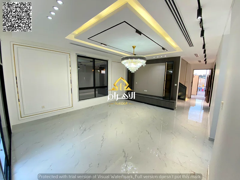 Luxurious 6-room villa with swimming pool and roof, including registration fees, in Al Helio 2, freehold, bank financing, without down payment63903721902465114