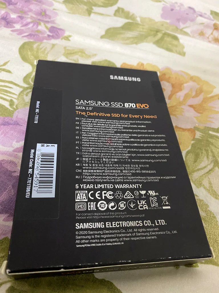 Upgrade Your Storage with Samsung 870 EVO SSD!63257116179587111