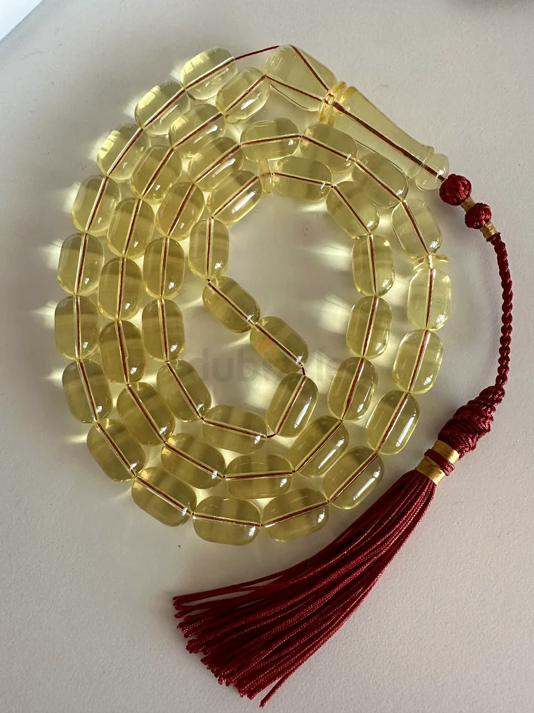 Stunning Vintage Amber Prayer Beads Shafaf63208392588546111