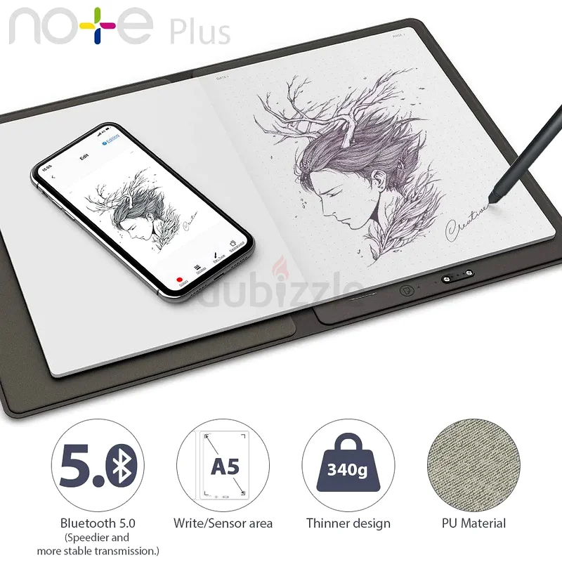 XP-PEN Note Plus Smart Writing Pad Digital Notebook Smart Notebook63224333494786114