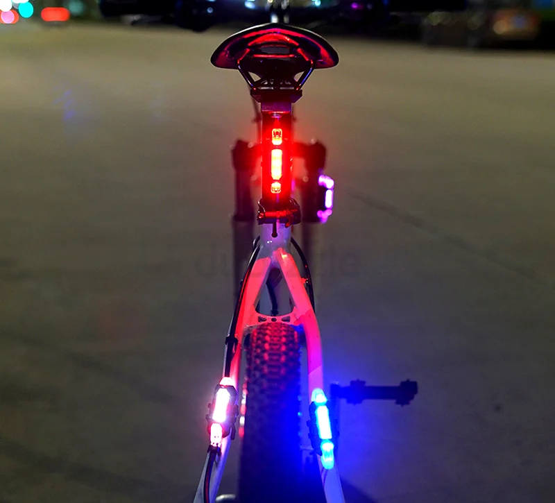 أضواء الدراجة LED - قابلة لإعادة الشحن عبر USB63244707458691113