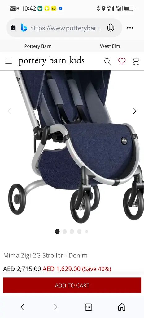 Mima zigi denim stroller cabin approved63206385706754114