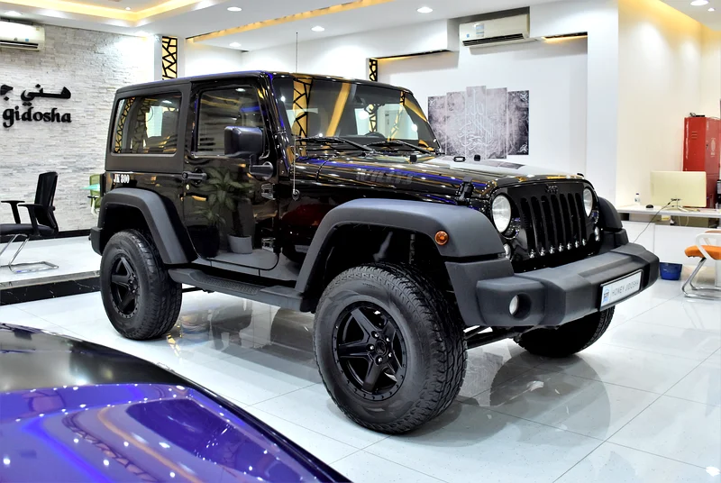 EXCELLENT DEAL for our Jeep Wrangler Sport (2016 Model) in Black Color, GCC Specs63171743827075112