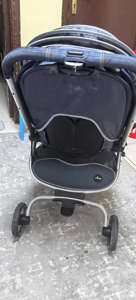 Mima zigi denim stroller cabin approved63206385706754112
