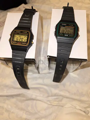 F 91 Stylish Vintage Casio Digital Watches for Sale!