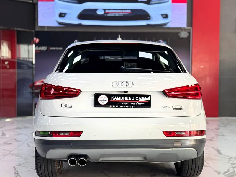 Audi Q3 2018 35 TFSI Quattro | GCC | 80,000 km | White63149115723010114