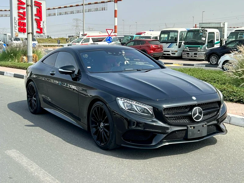 S 550 AMG - 2015 - 75000 km Only - RED INTERIOR - Japan specs628633243120661129