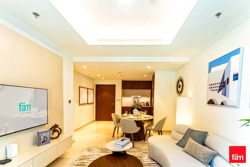 Elegant 1BR with Beach Access | Palace Beach Residence63829795884418110