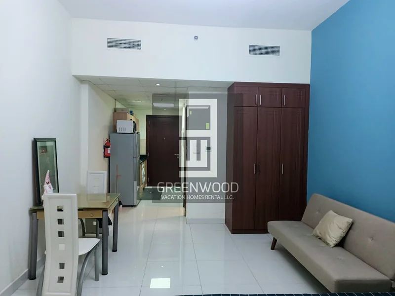 راحة فاخرة في قلب مدينة الرياضة – استوديو مؤثث في إيليت 6 | 4,000 درهم/شهر ❗❗63170396264449114