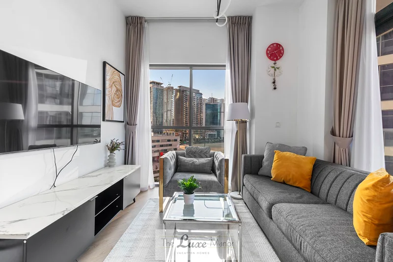 Stylish 1BR Apartment | Burj Khalifa View | Bellevue Towers, Downtown Dubai | AED 12,888/Month | AED 3,599/Week | Bills Included63833203734657114