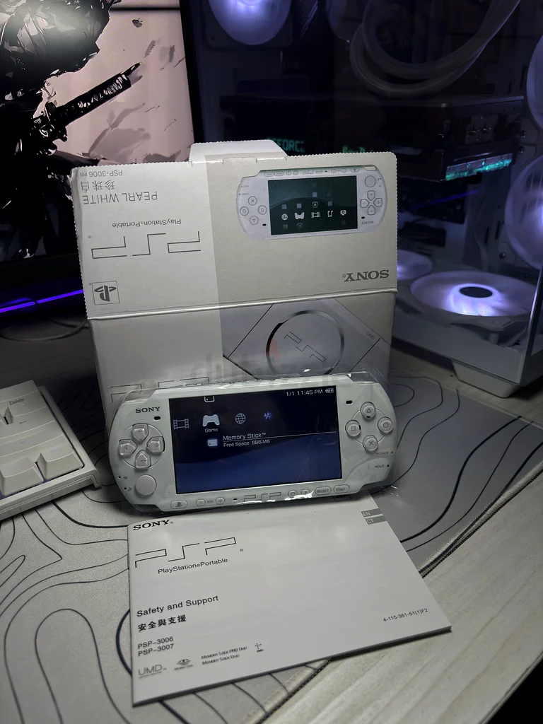 PSP 130GAMES 128GB PEARL WHITE EDITION63230710187010113
