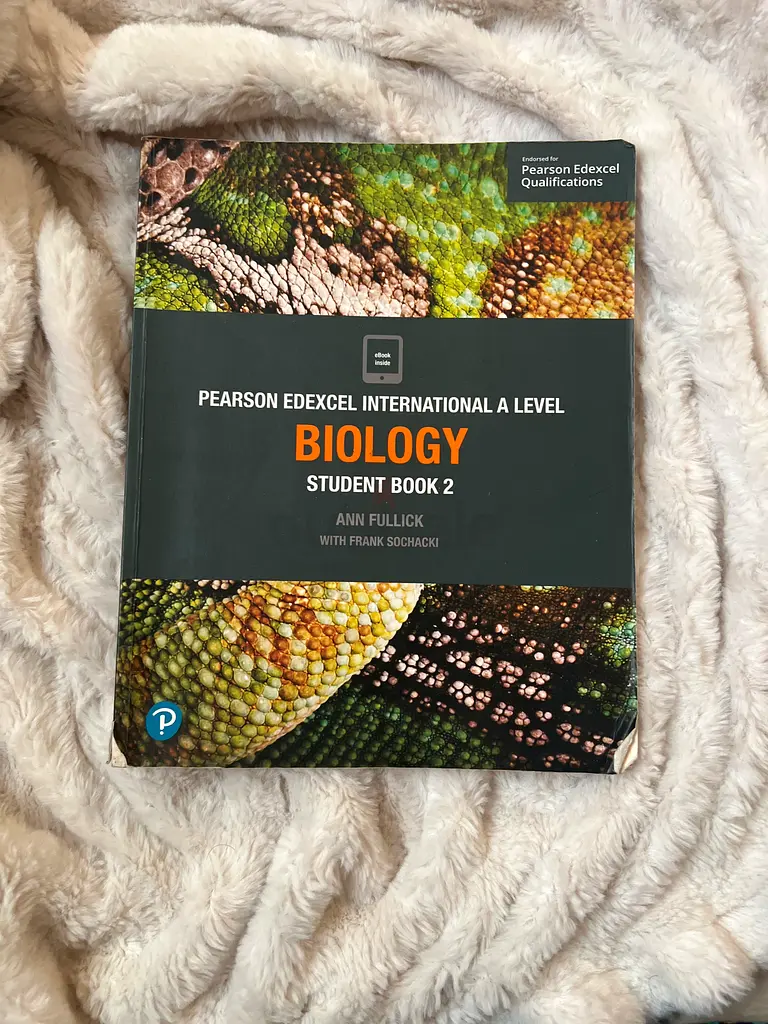 Pearson Edexcel International A Level Biology - Student Book 2 | dubizzle