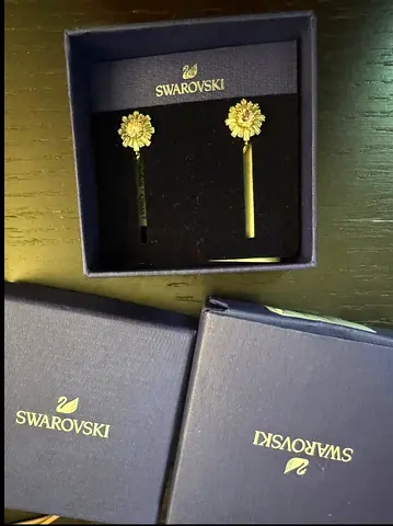 SWAROVSKI Sunshine drop earrings