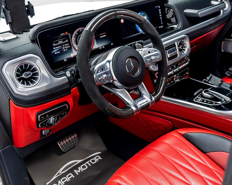 Mercedes G63 AMG 2022 Japan Import | Red Interior | Night Package63143958425474114