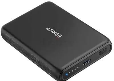 Anker Power Bank Magnetic Portable Charger (PowerCore Magnetic 5K) 5000 mAh Magnetic Wireless Power