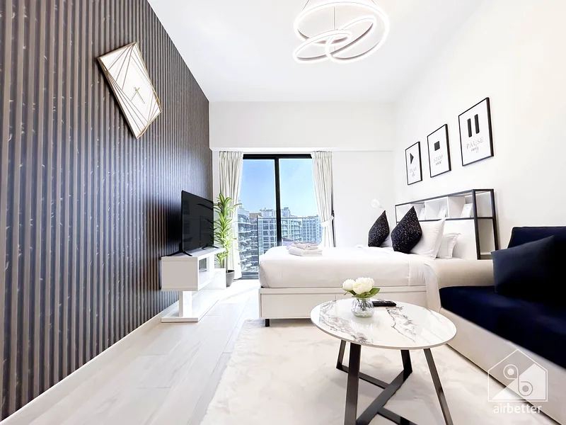 Elegance Studio at Aziz Riviera with balcony - All bills included+ Wi-Fi + Parking63832616877570110