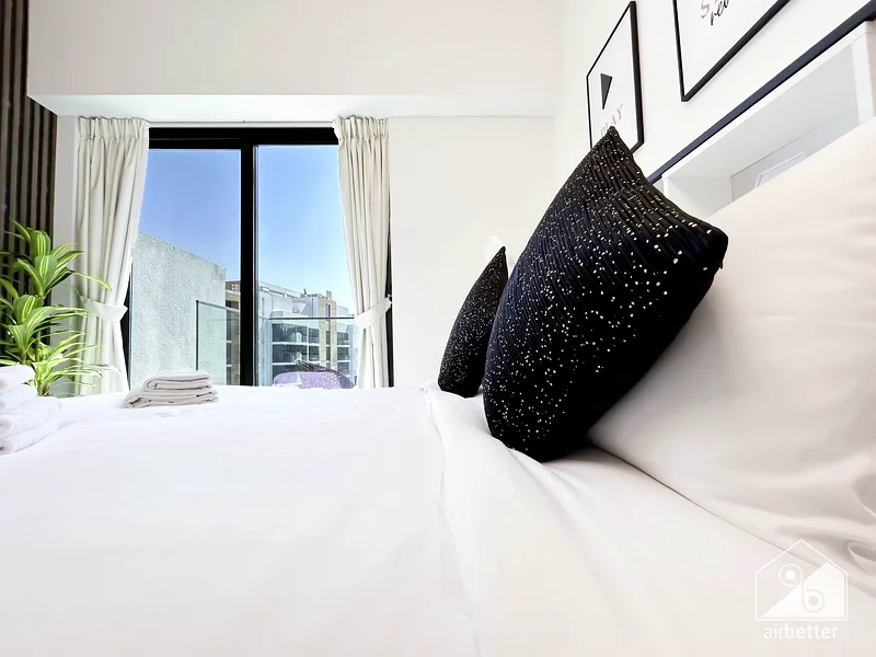 Elegance Studio at Aziz Riviera with balcony - All bills included+ Wi-Fi + Parking63832616877570113