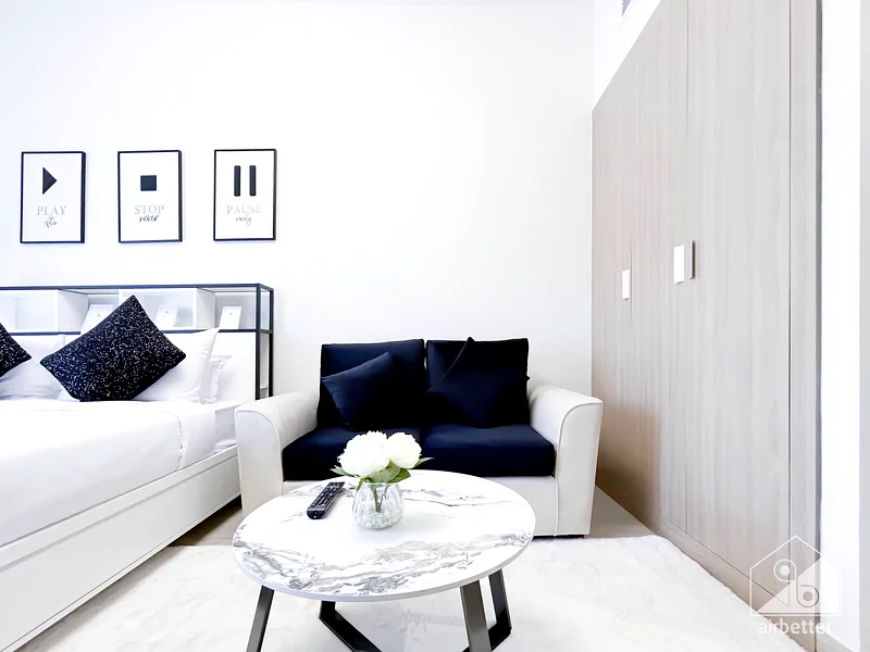 Elegance Studio at Aziz Riviera with balcony - All bills included+ Wi-Fi + Parking63832616877570114