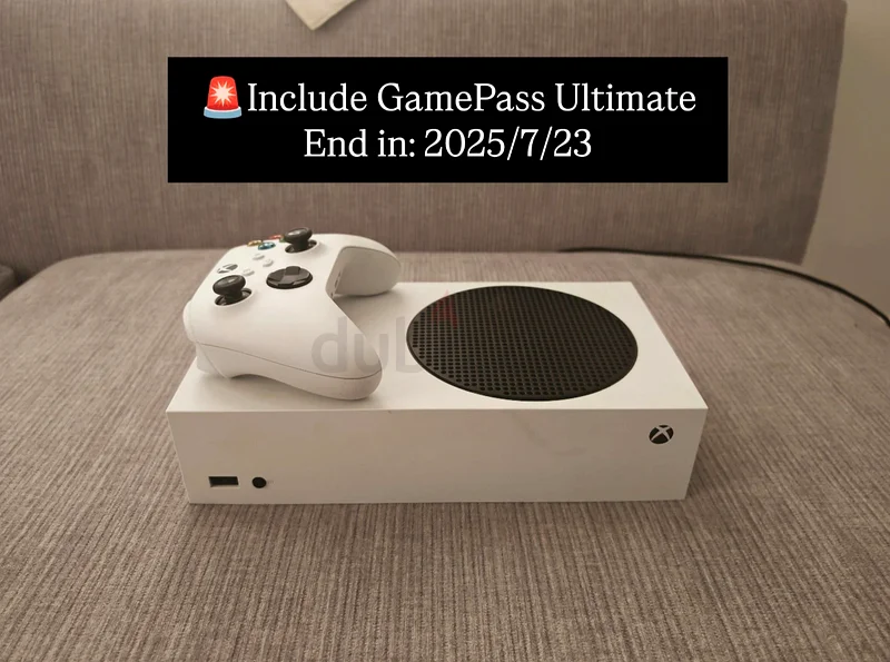 XBOX Series S with controller and Game Pass Ultimate632301904563221125