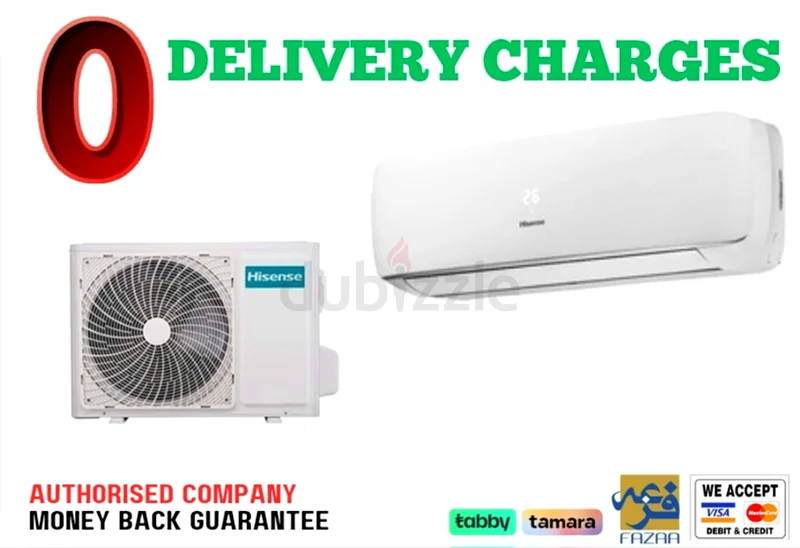Hisense 1 Ton Split AC ▪︎ Brand New Air Conditioner ▪︎ 1 Year Warranty632477558592011121