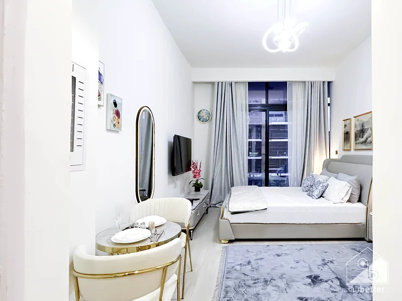 Sleek Studio in Azizi Riviera with Balcony- ALL BILLS INCLUDED63832411418113111
