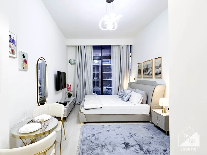 Sleek Studio in Azizi Riviera with Balcony- ALL BILLS INCLUDED63832411418113110
