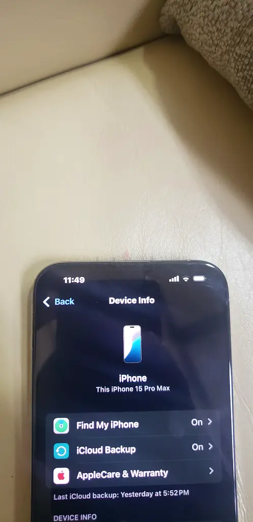 IPhone 15 pro max. 256GB63212895997571113