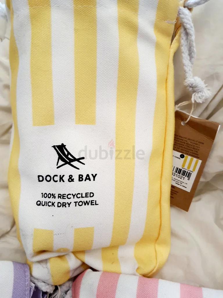 Quick Dry Towel - Perfect for Your Next Swim, Bath, Beach or Picnic Adventure! Pink, Purple n Yellow63217332172801114