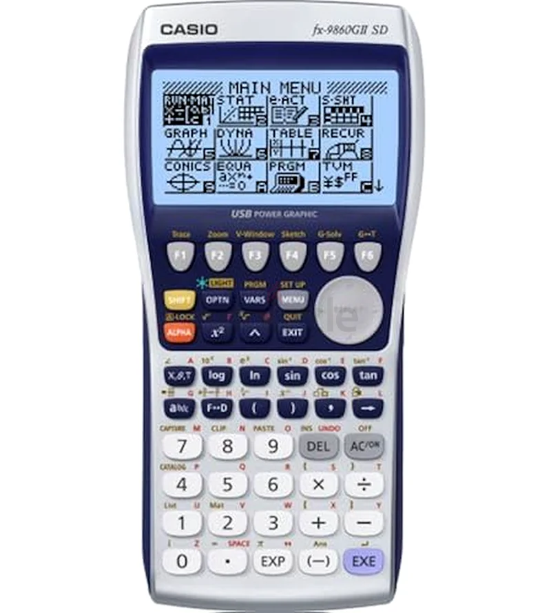 Casio fx-9860GII Graphing Calculator63262402517122111