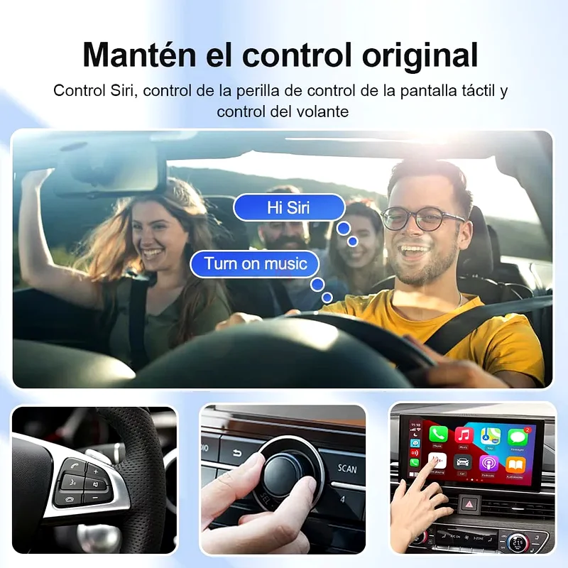 CarlinKit 4.0 محول CarPlay اللاسلكي وميزة Android Auto، يحول نظام CarPlay السلكي الأصلي إلى نظام Android لاسلكي63263524547457114
