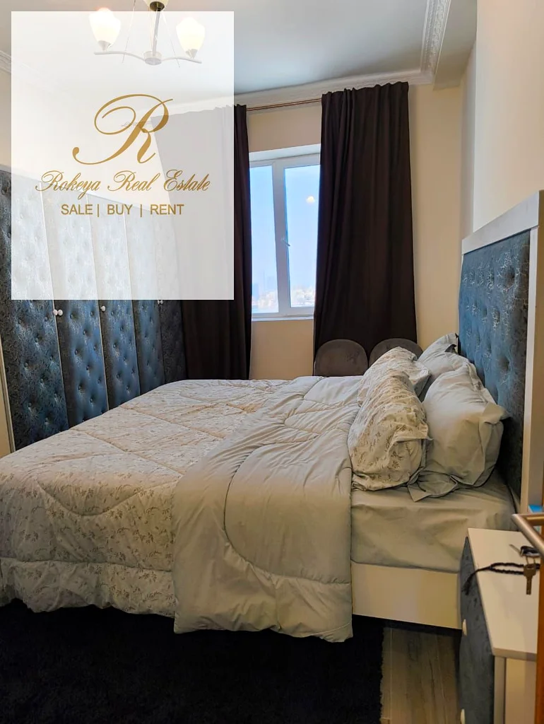A luxurious, fully furnished 1 BHK apartment in a premium high-rise with sea view balcony available for Rent in Aidaa Tower, Ajman63233116793091111