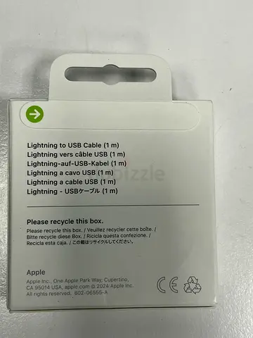 Apple charger  lighting to USB