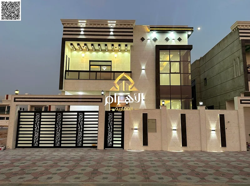 For sale, a villa, including registration and ownership fees, air conditioners, two floors, barbecue area, large courtyard, freehold for all nationali63904357259906110