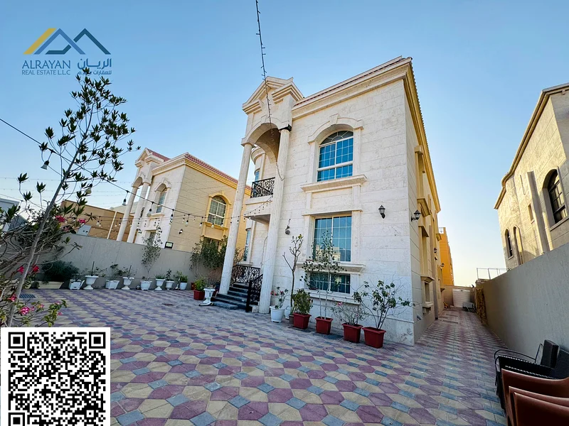 Very excellent offer, a villa in Al Muwaihat 1, including water, electricity, air conditioners, and furniture ⚠⚠⚠63868520256387111