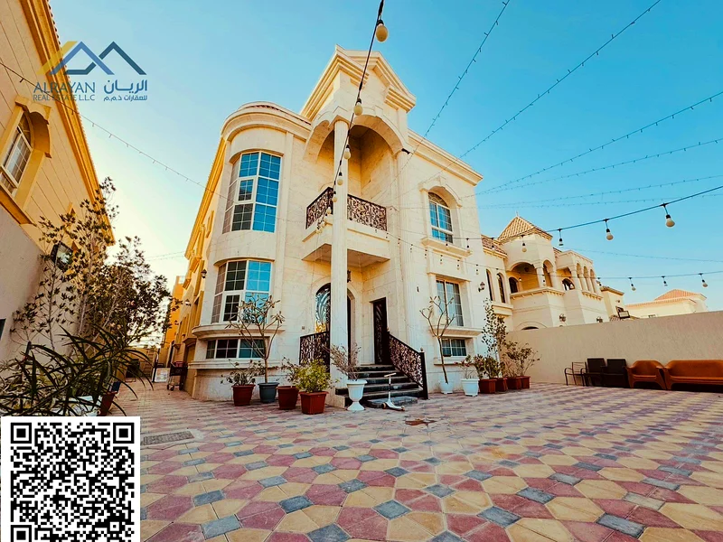 Very excellent offer, a villa in Al Muwaihat 1, including water, electricity, air conditioners, and furniture ⚠⚠⚠63868520256387110