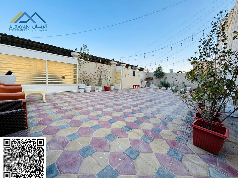 Very excellent offer, a villa in Al Muwaihat 1, including water, electricity, air conditioners, and furniture ⚠⚠⚠63868520256387113