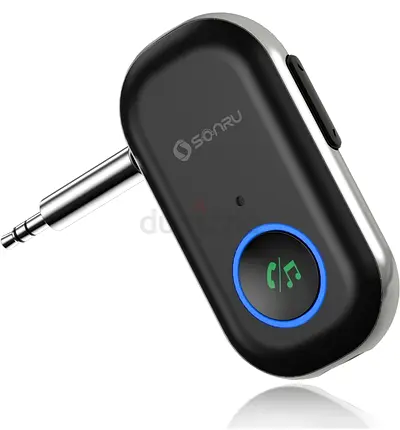 SONRU Bluetooth 5.0 Transmitter Receiver, 2-in-1 Wireless 3.5mm Aux Bluetooth Audio Adapter,
