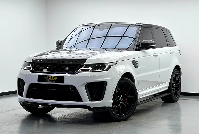 2022 Range Rover Sport SVR, 2027 Range Rover Warranty + Service Pack, Fully Loaded, Low Kms, GCC632267401386251126