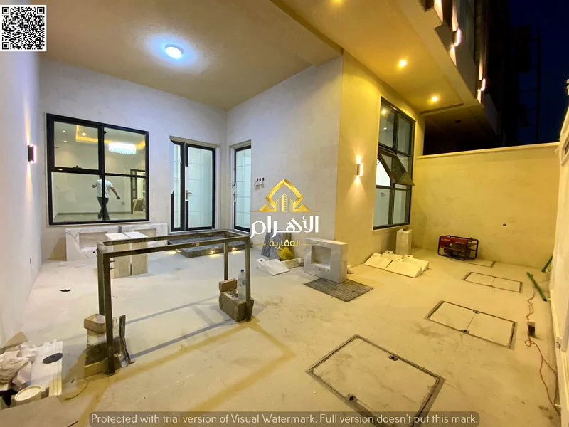 For sale, a villa, including registration fees and freehold ownership, negotiable, two floors, excellent finishing, next to the mosque and all schools63905480362627112
