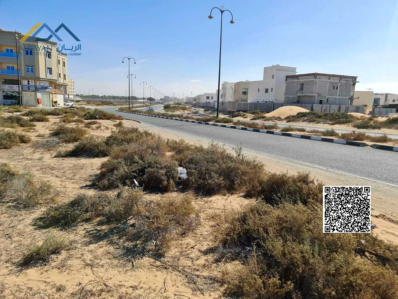 Residential and commercial land in Al-Amirah Village on the main street, ground floor permit + 10 floors, close to all services and facilities63197608520961113