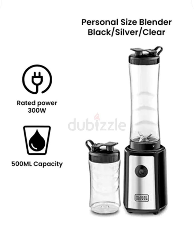 Black + Decker Blender Sports Personal 300W63255542525441114