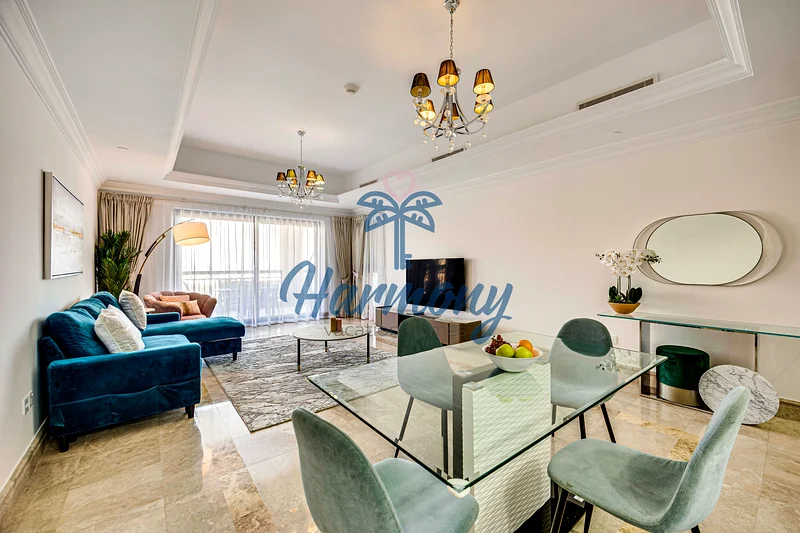 Elite Design 1BR | Fairmont | 5* Beach, 6 Pools, Gym, Hotel access63832312963585114