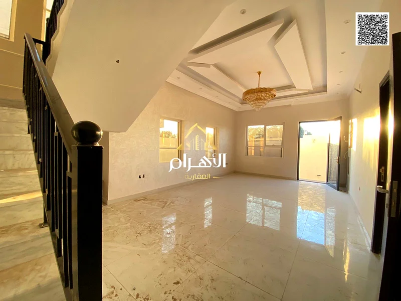 Villa for sale, including registration fees, two floors and a roof, close to the mosque, freehold for all nationalities, directly from the owner63905737563777113