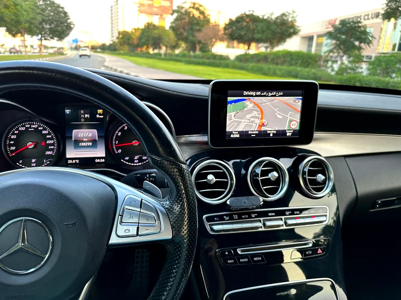 مرسيدس سي 200 AMG، خليجي، بدون حادث، خيارات كاملة63145339936897113