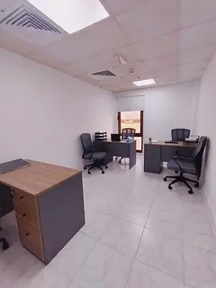 Cost-Effective Office | Fully Furnished | Near Abu Baker Al Siddique Metro