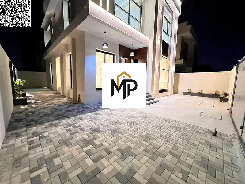 Hurry up and book your villa, ready with the key, including registration fees, freehold, in the most prestigious location in Al Helio, Ajman63904952143619111